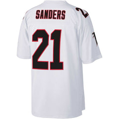 Deion Sanders Atlanta Falcons Big & Tall 1992 Retired Player Replica Jersey - White sale