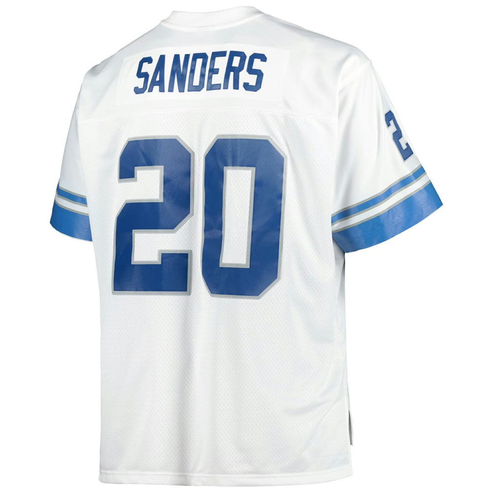 Barry Sanders Detroit Lions Big & Tall 1996 Retired Player Replica Jersey - White online