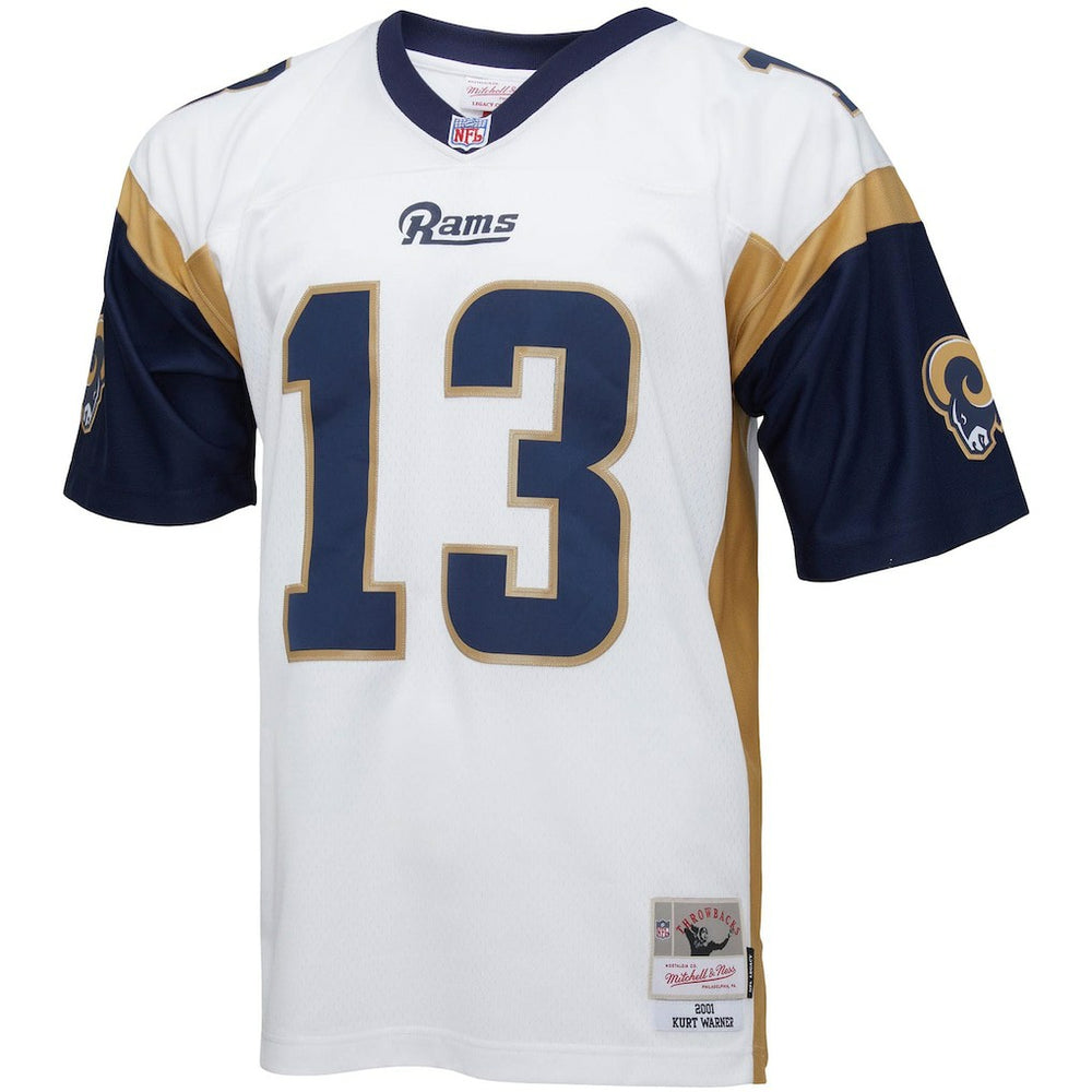 Kurt Warner Los Angeles Rams Big & Tall 2001 Retired Player Replica Jersey - White on sale