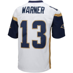Kurt Warner Los Angeles Rams Big & Tall 2001 Retired Player Replica Jersey - White on sale