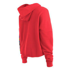 St. Louis Cardinals Women's Fashion High Hip Pullover Hoodie Red