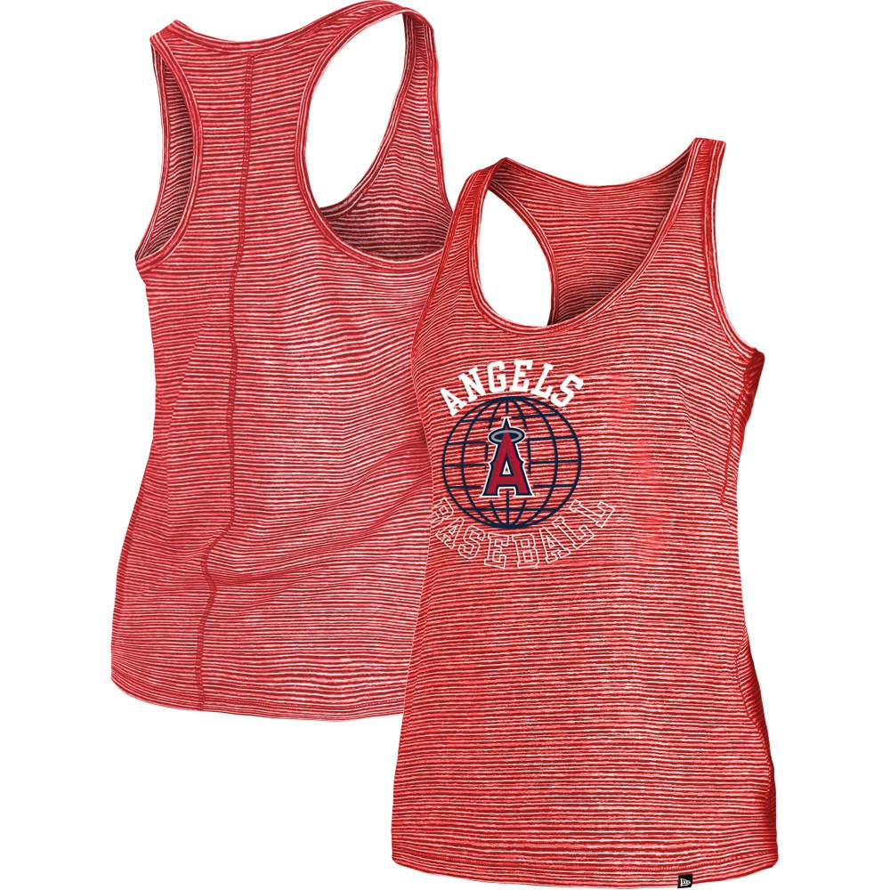 Los Angeles Angels Women's Active Racerback Tank Top Red