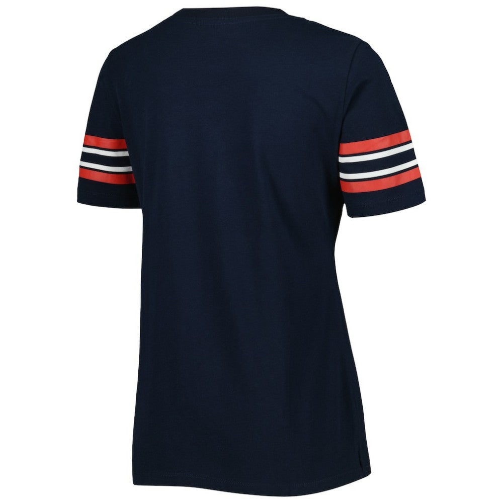 Boston Red Sox Women's Team Stripe T-Shirt Navy