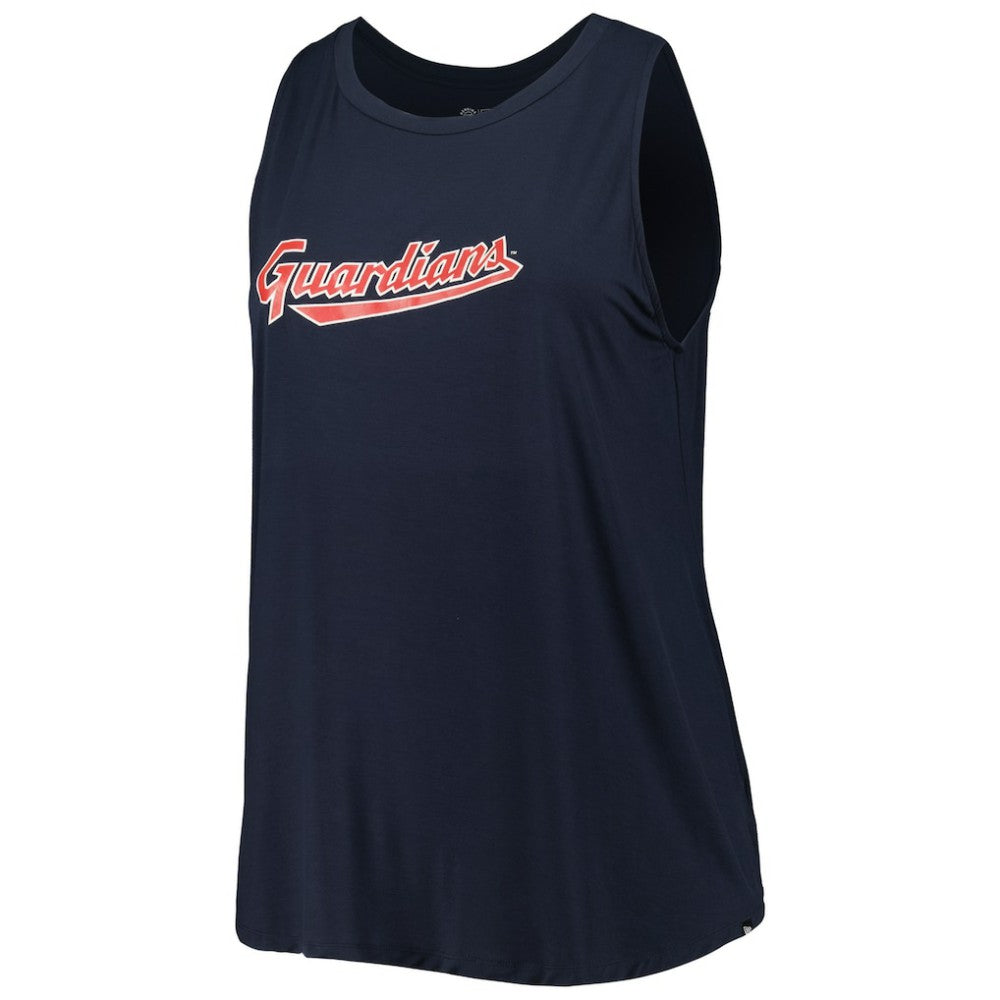Cleveland Guardians Women's Plus Size Tank Top Navy