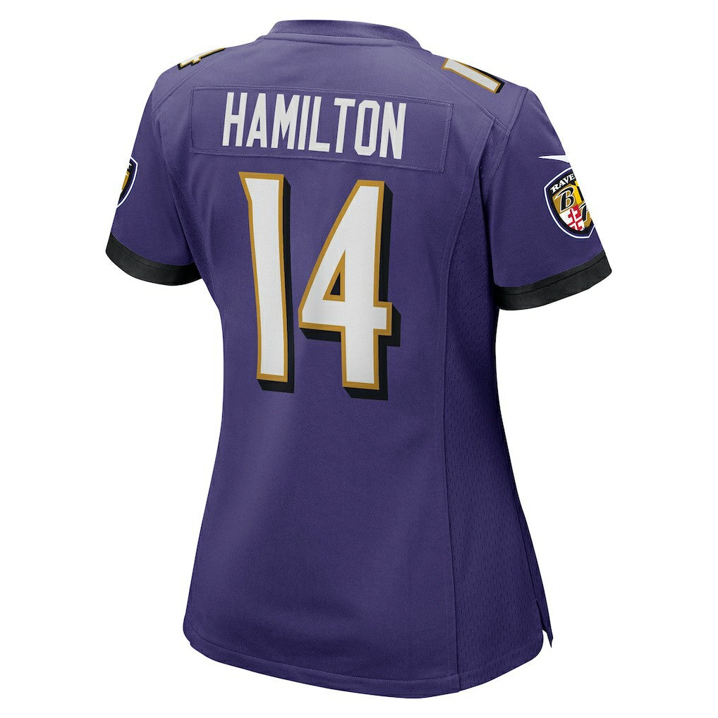 Kyle Hamilton Baltimore Ravens Women's Player Game Jersey - Purple online