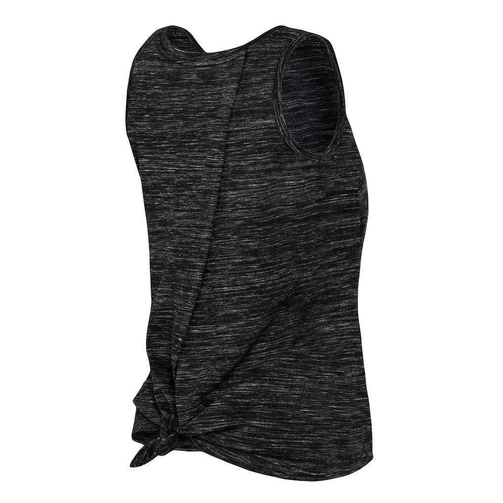 Brooklyn Nets Women's Space Dye Active Tank Top - Black discount