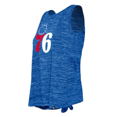 Philadelphia 76ers Women's Space Dye Active Tank Top - Royal cheap