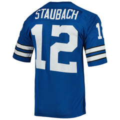 Roger Staubach Dallas Cowboys 1971 Authentic Throwback Retired Player Jersey - Royal outlet