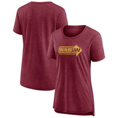 Washington Commanders Women's Hometown First Down T-Shirt - Heather Burgundy discount
