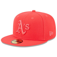 Athletics 2023 Spring Color Basic 59FIFTY Fitted Hat Red