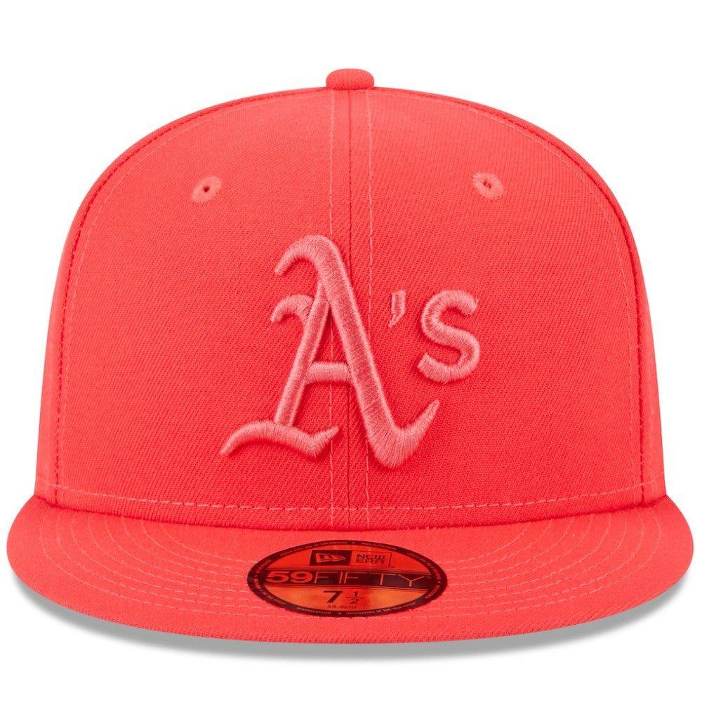 Athletics 2023 Spring Color Basic 59FIFTY Fitted Hat Red