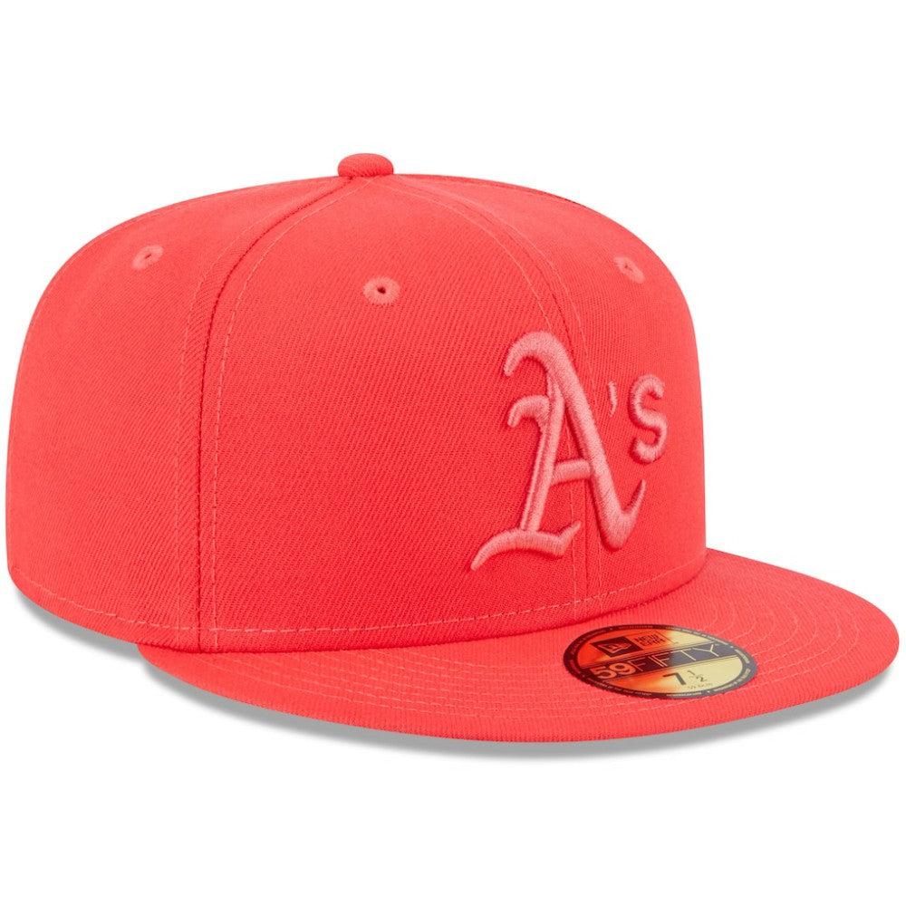 Athletics 2023 Spring Color Basic 59FIFTY Fitted Hat Red