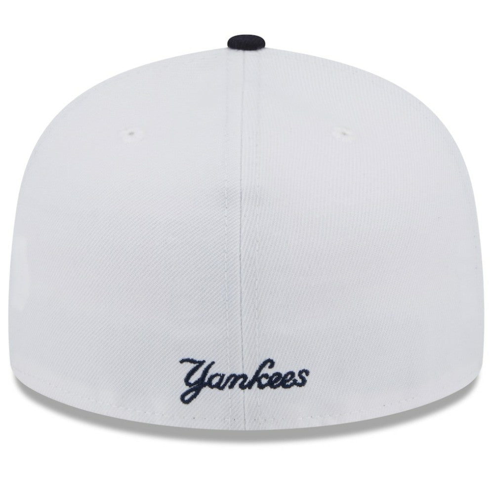 New York Yankees State 59FIFTY Fitted Hat White/Navy