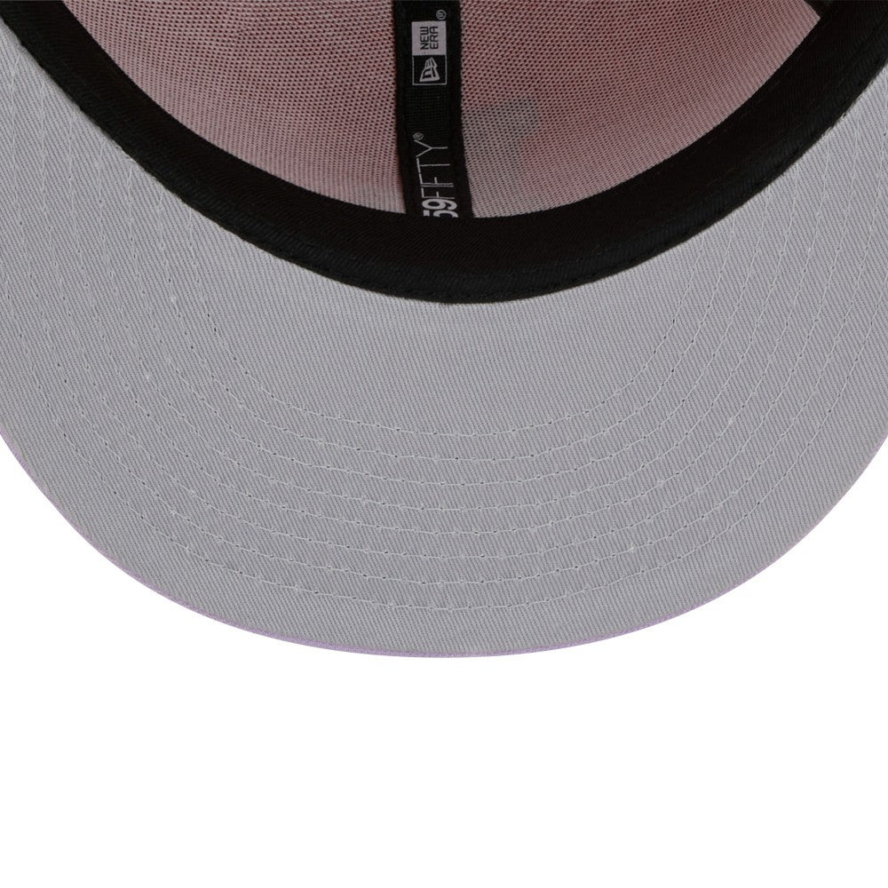 Los Angeles Dodgers Spring Color Two-Tone 59FIFTY Fitted Hat Red/Lavender