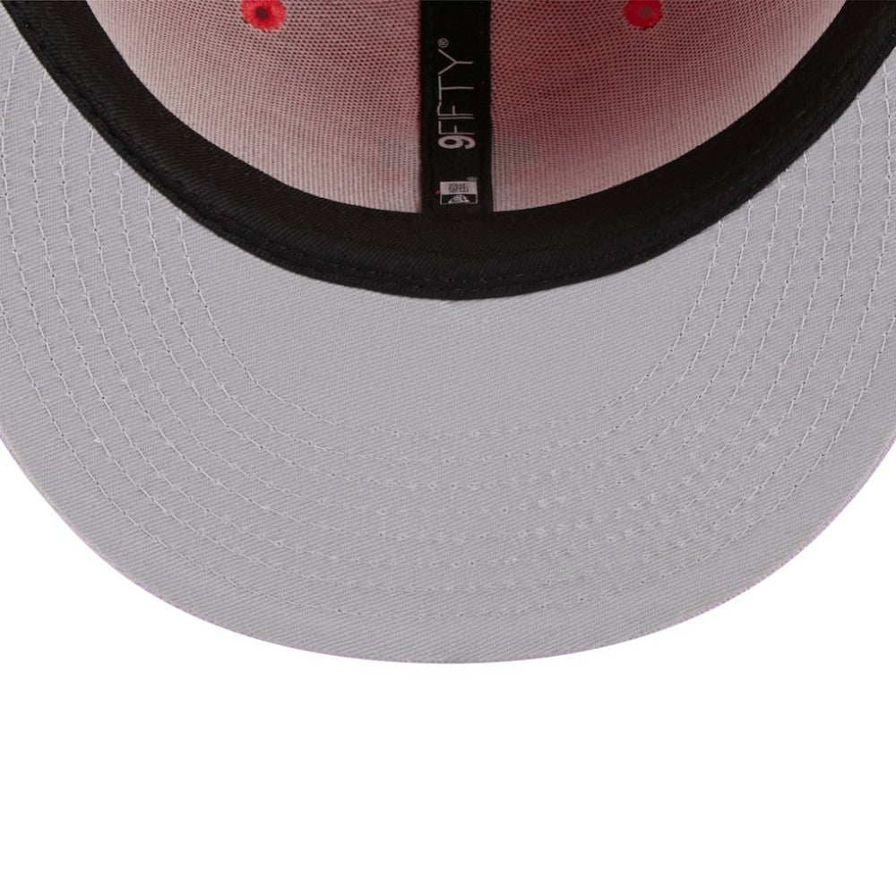 Chicago White Sox Spring Basic Two-Tone 9FIFTY Snapback Hat Red/Purple