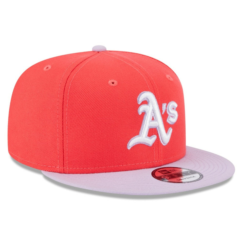 Athletics Spring Basic Two-Tone 9FIFTY Snapback Hat Red/Purple