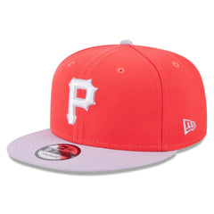 Pittsburgh Pirates Spring Basic Two-Tone 9FIFTY Snapback Hat Red/Purple