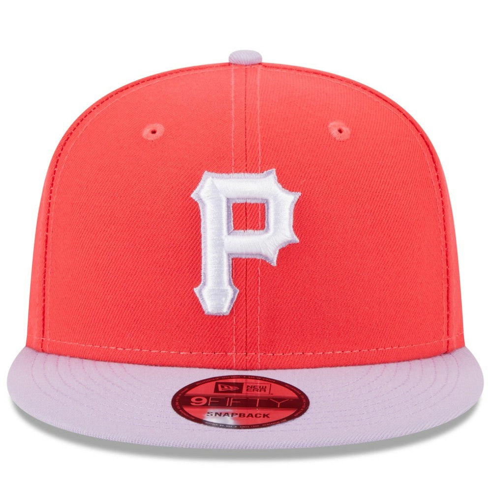 Pittsburgh Pirates Spring Basic Two-Tone 9FIFTY Snapback Hat Red/Purple