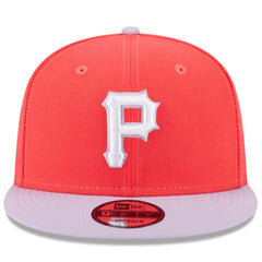 Pittsburgh Pirates Spring Basic Two-Tone 9FIFTY Snapback Hat Red/Purple