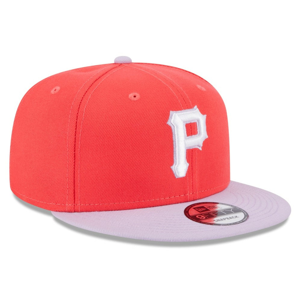 Pittsburgh Pirates Spring Basic Two-Tone 9FIFTY Snapback Hat Red/Purple