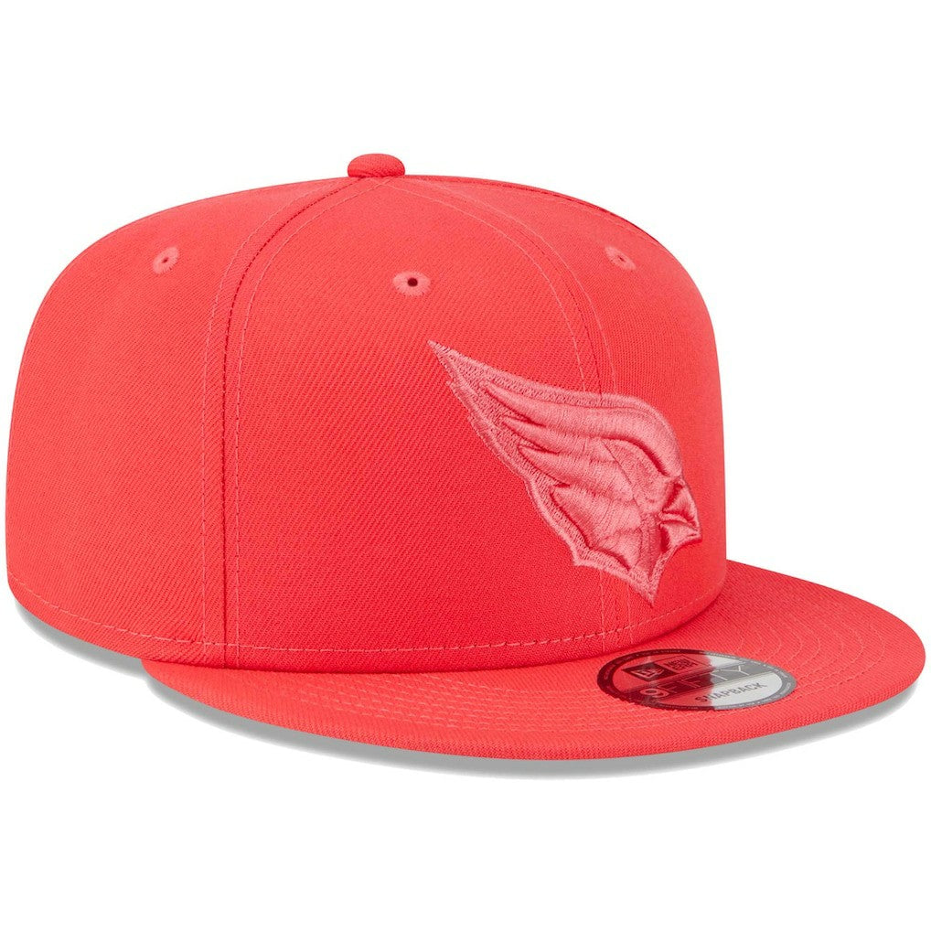 Arizona Cardinals New Era Color Pack Brights 9FIFTY Snapback Hat - Red discount