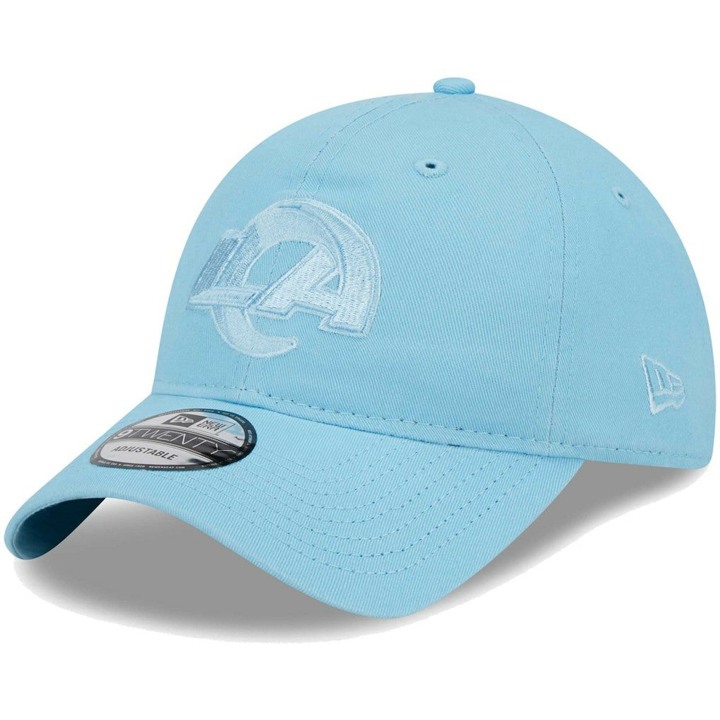 Los Angeles Rams New Era Core Classic 2.0 Brights 9TWENTY Adjustable Hat - Light Blue sale