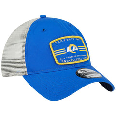 Los Angeles Rams New Era Property Trucker 9TWENTY Adjustable Hat - Royal online