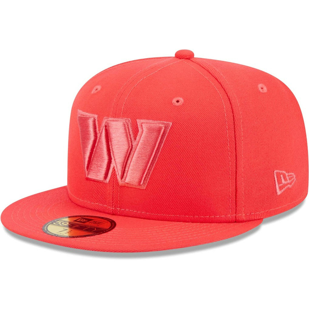 Washington Commanders New Era Color Pack Brights 59FIFTY Fitted Hat - Red discount