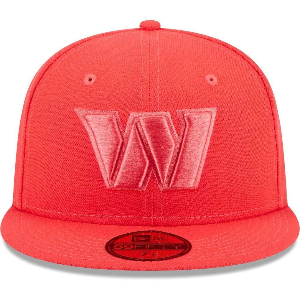 Washington Commanders New Era Color Pack Brights 59FIFTY Fitted Hat - Red discount