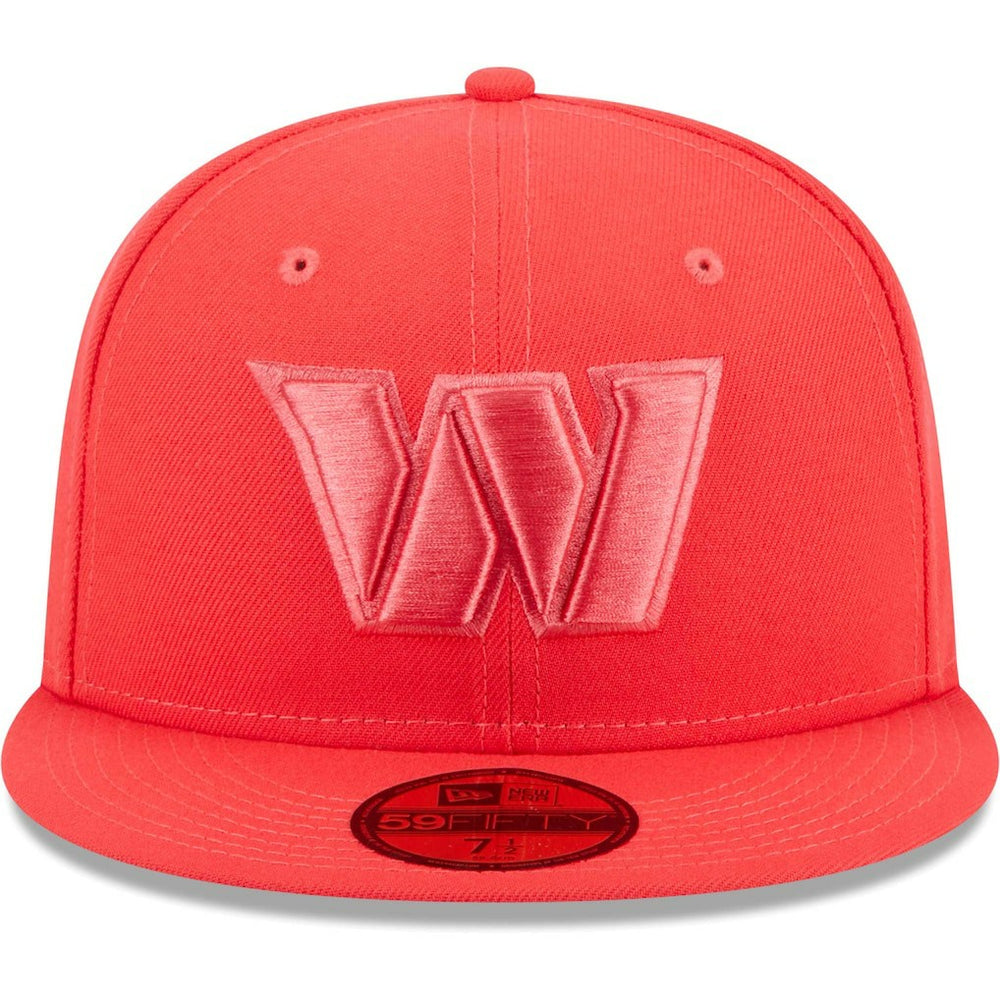 Washington Commanders New Era Color Pack Brights 59FIFTY Fitted Hat - Red discount