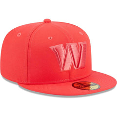 Washington Commanders New Era Color Pack Brights 59FIFTY Fitted Hat - Red discount