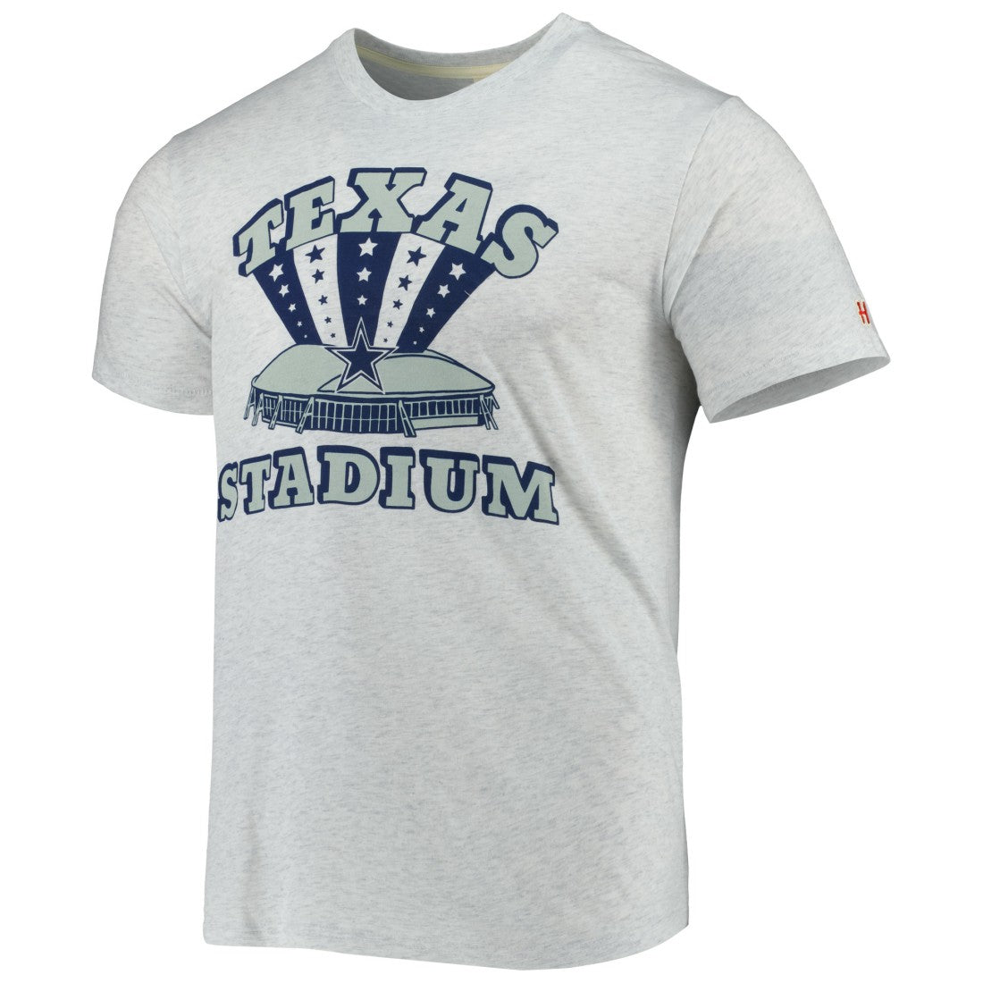 Dallas Cowboys Homage Texas Stadium Tri-Blend T-Shirt - Ash online