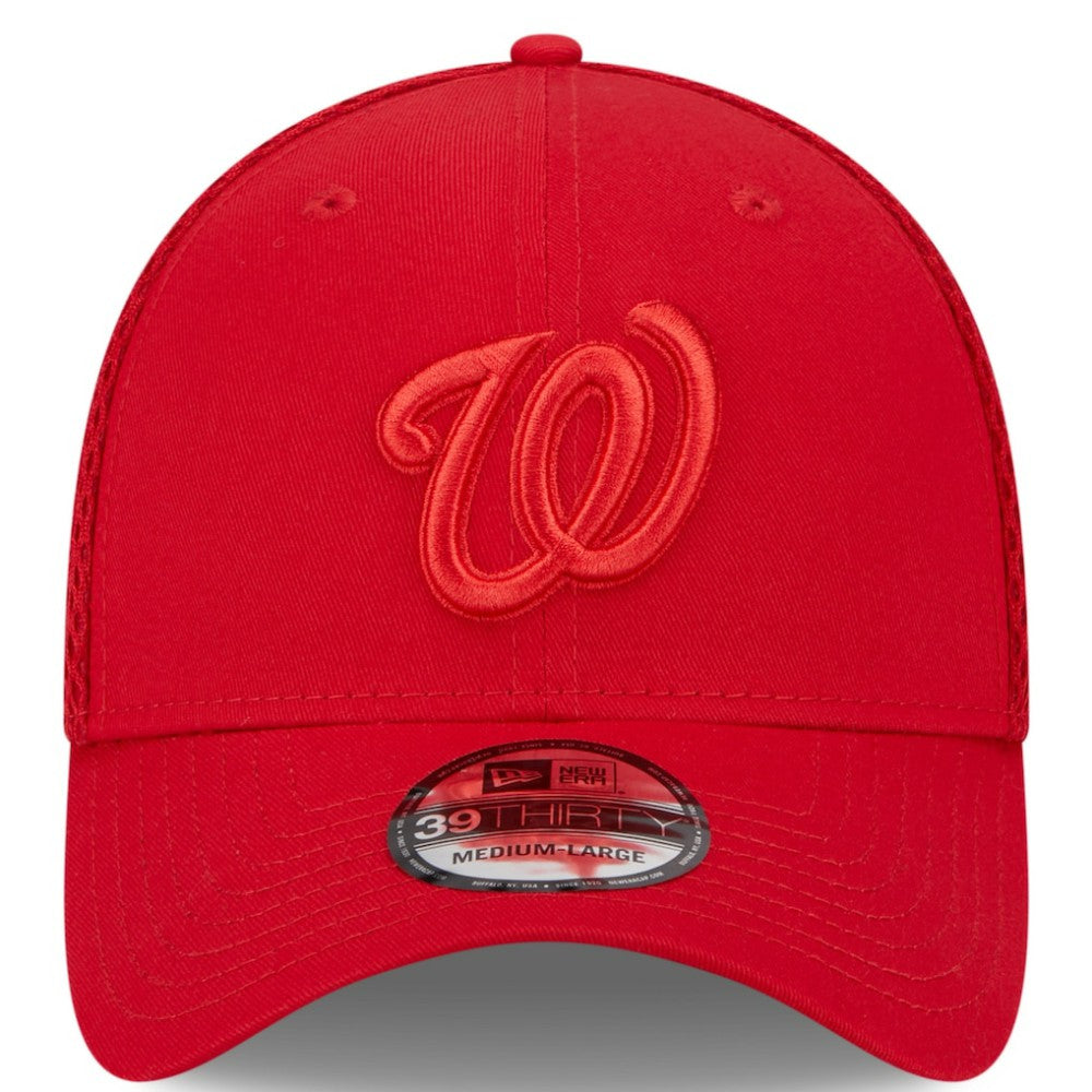 Washington Nationals Tonal Team Neo 39THIRTY Flex Hat Red