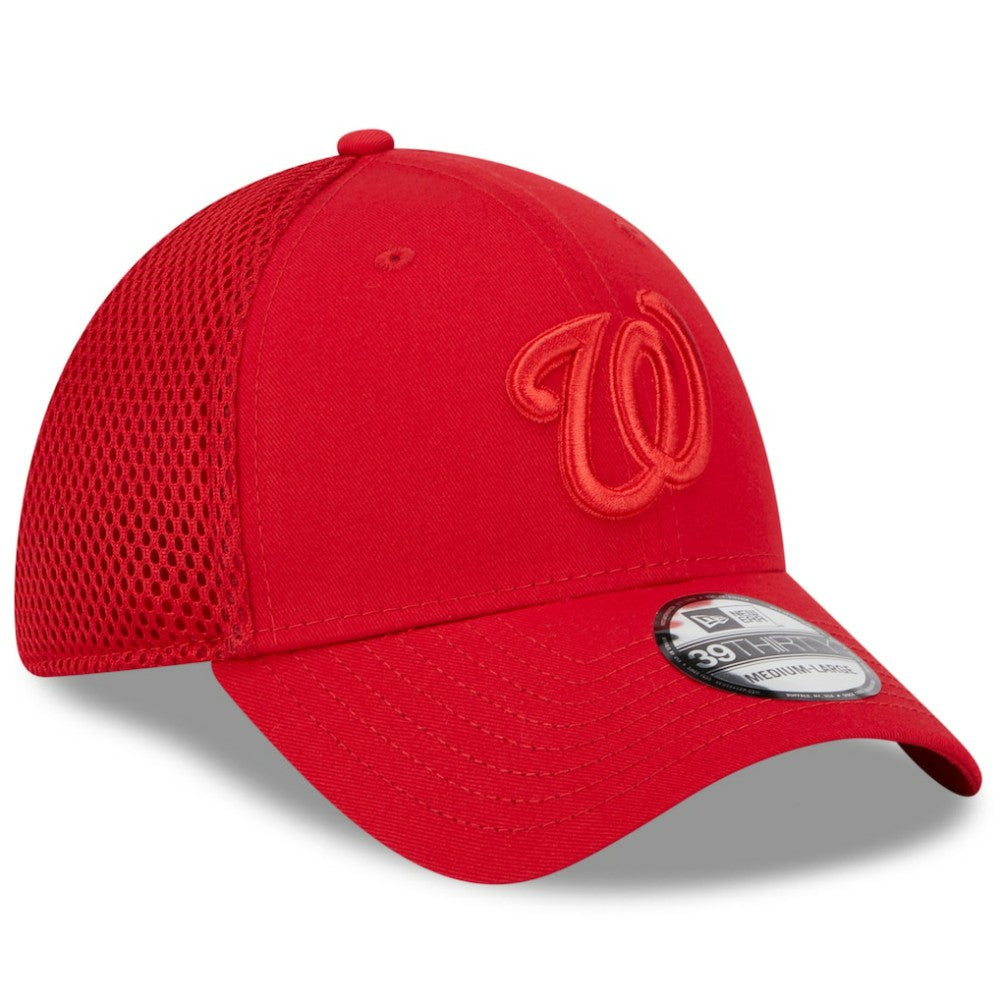 Washington Nationals Tonal Team Neo 39THIRTY Flex Hat Red