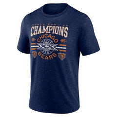 Chicago Bears Old Fashioned Tri-Blend T-Shirt - Navy cheap