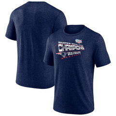 New England Patriots Hometown Old-Fashioned Super Bowl XXXVI Champions Tri-Blend T-Shirt - Navy cheap