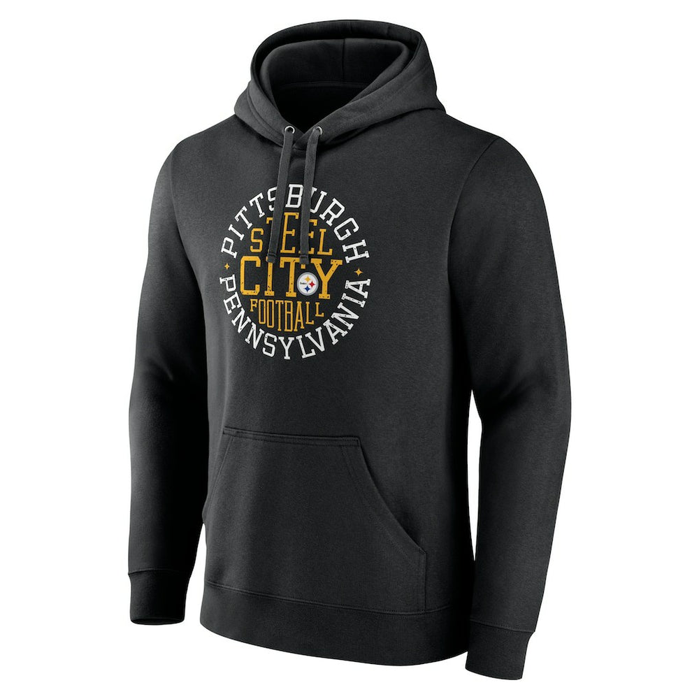 Pittsburgh Steelers Hometown Collection Prevent Pullover Hoodie - Black discount