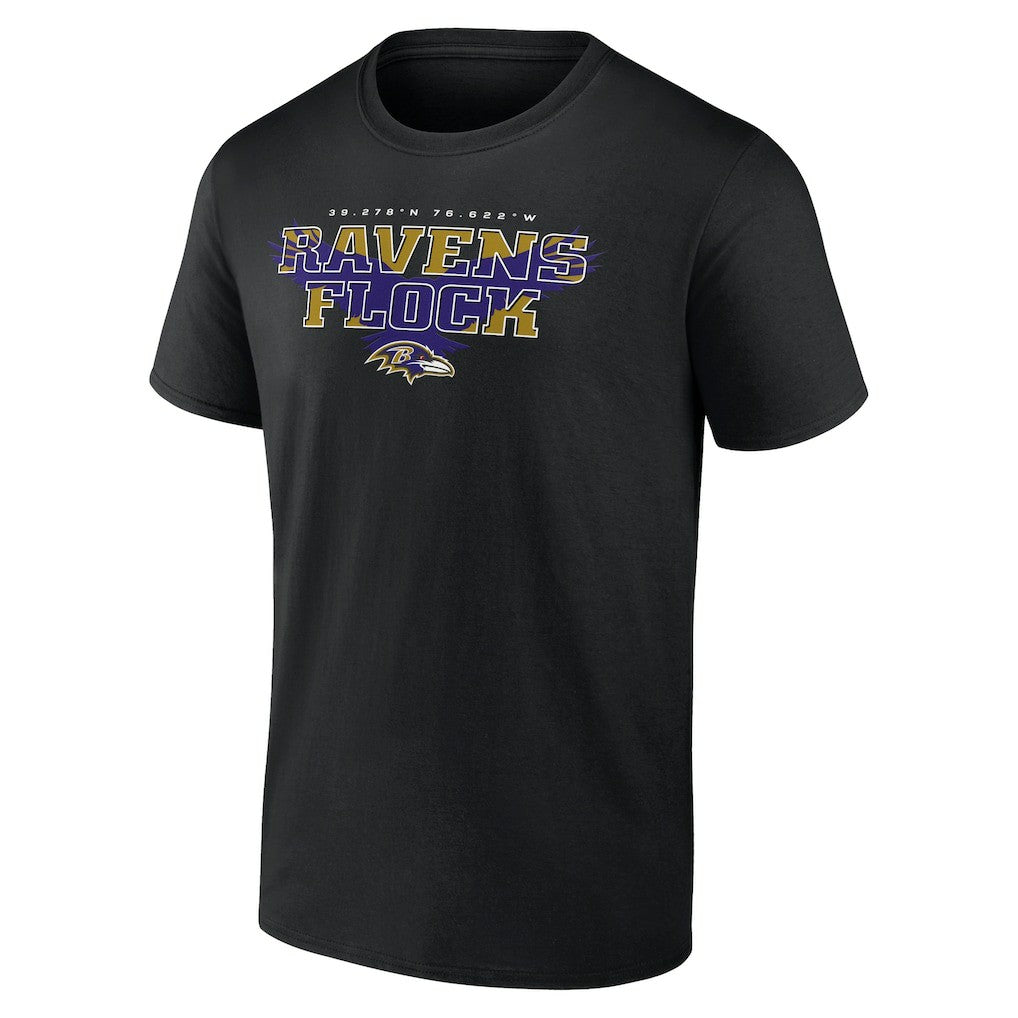 Baltimore Ravens Hometown Collection Prime Time T-Shirt - Black discount