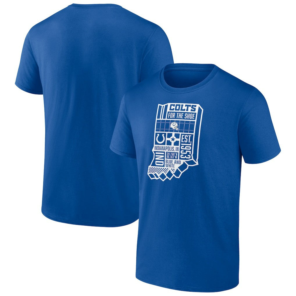 Indianapolis Colts Hometown Collection Prime Time T-Shirt - Royal cheap
