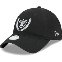 Las Vegas Raiders New Era Women's Leaves 9TWENTY Adjustable Hat - Black outlet