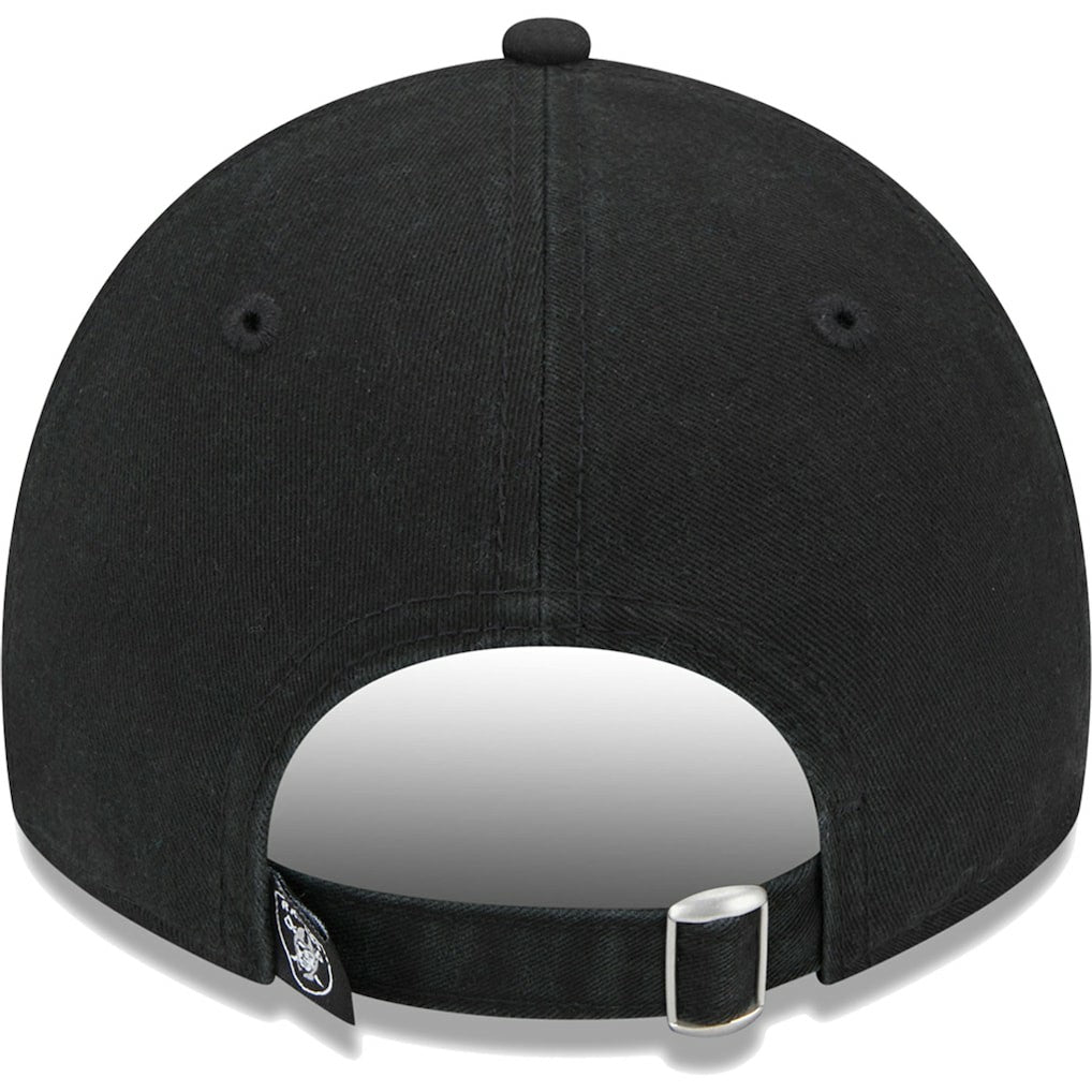 Las Vegas Raiders New Era Women's Leaves 9TWENTY Adjustable Hat - Black outlet