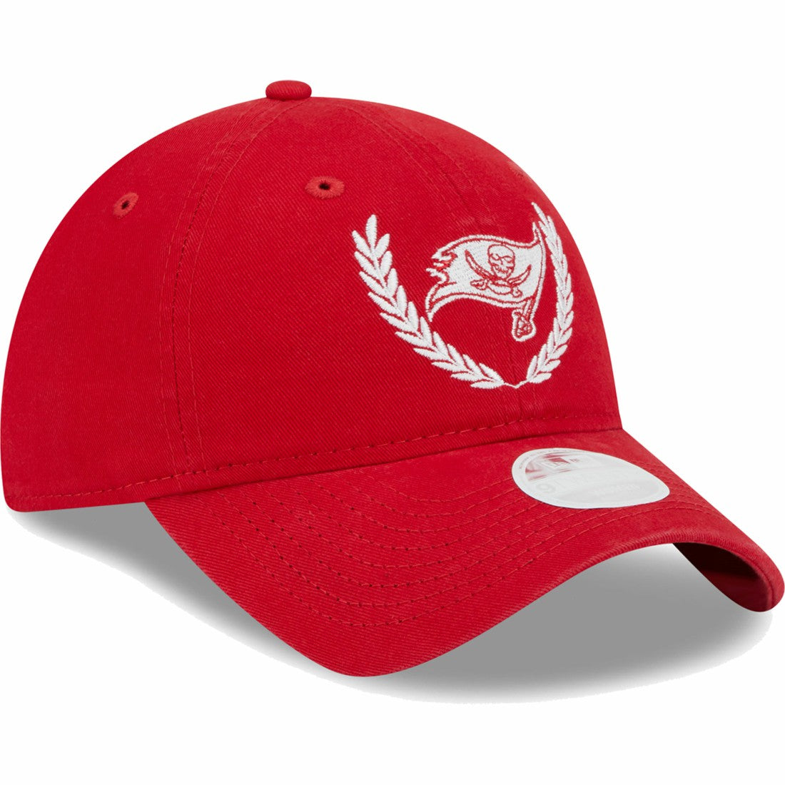 Tampa Bay Buccaneers New Era Women's Leaves 9TWENTY Adjustable Hat - Red cheap
