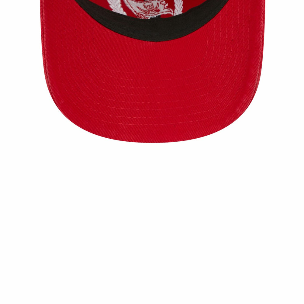 Tampa Bay Buccaneers New Era Women's Leaves 9TWENTY Adjustable Hat - Red cheap