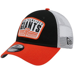 San Francisco Giants Two-Tone Patch 9FORTY Snapback Hat Black
