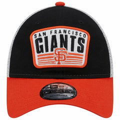 San Francisco Giants Two-Tone Patch 9FORTY Snapback Hat Black