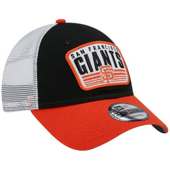 San Francisco Giants Two-Tone Patch 9FORTY Snapback Hat Black