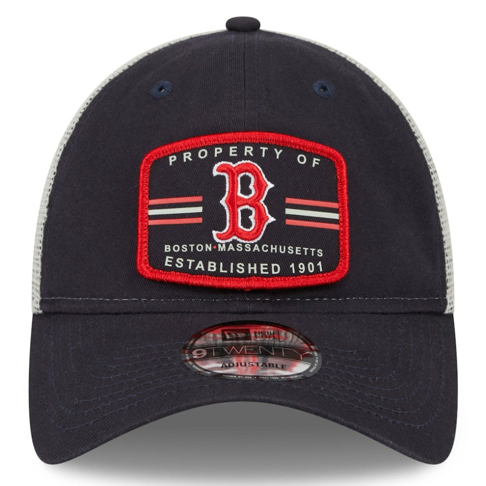 Boston Red Sox Property Trucker 9TWENTY Snapback Hat Navy