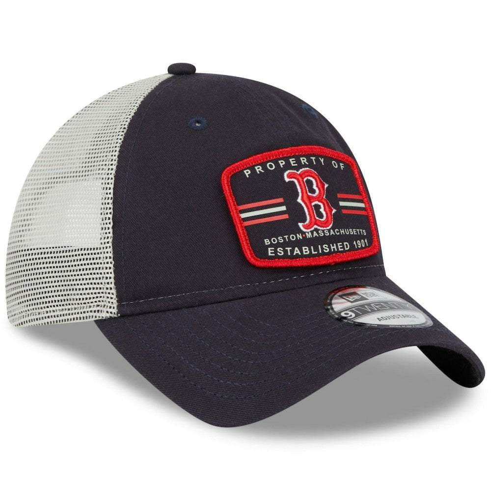Boston Red Sox Property Trucker 9TWENTY Snapback Hat Navy