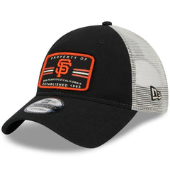 San Francisco Giants Property Trucker 9TWENTY Snapback Hat Black