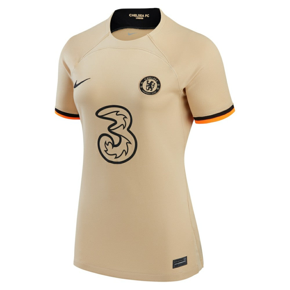 Chelsea Women's 2022/23 Third Replica Jersey - Gold discount